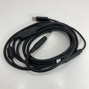 Ubisoft Hercules Rocksmith USB Cable Cord Guitar Game Adapter with USB Breakaway